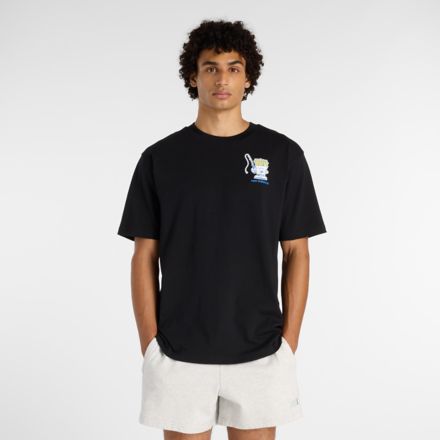 炸魚薯條 T 恤, NB 103 白, MT61I5BMBK