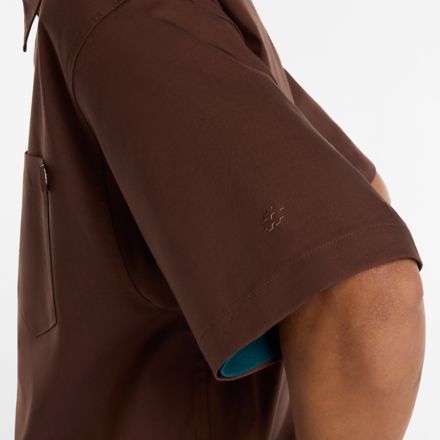 Numeric Button Up Shirt