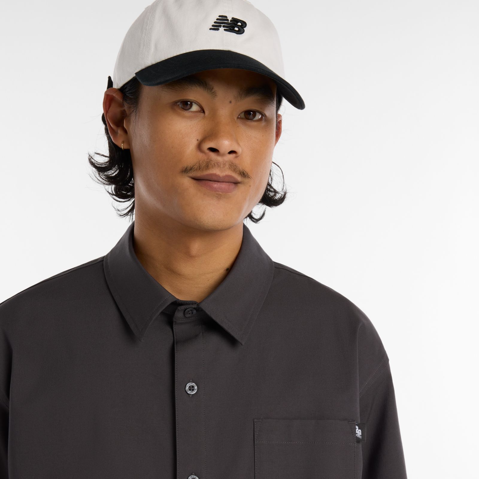 Мужские рубашки New Balance Numeric Button Up Shirt — фото 4