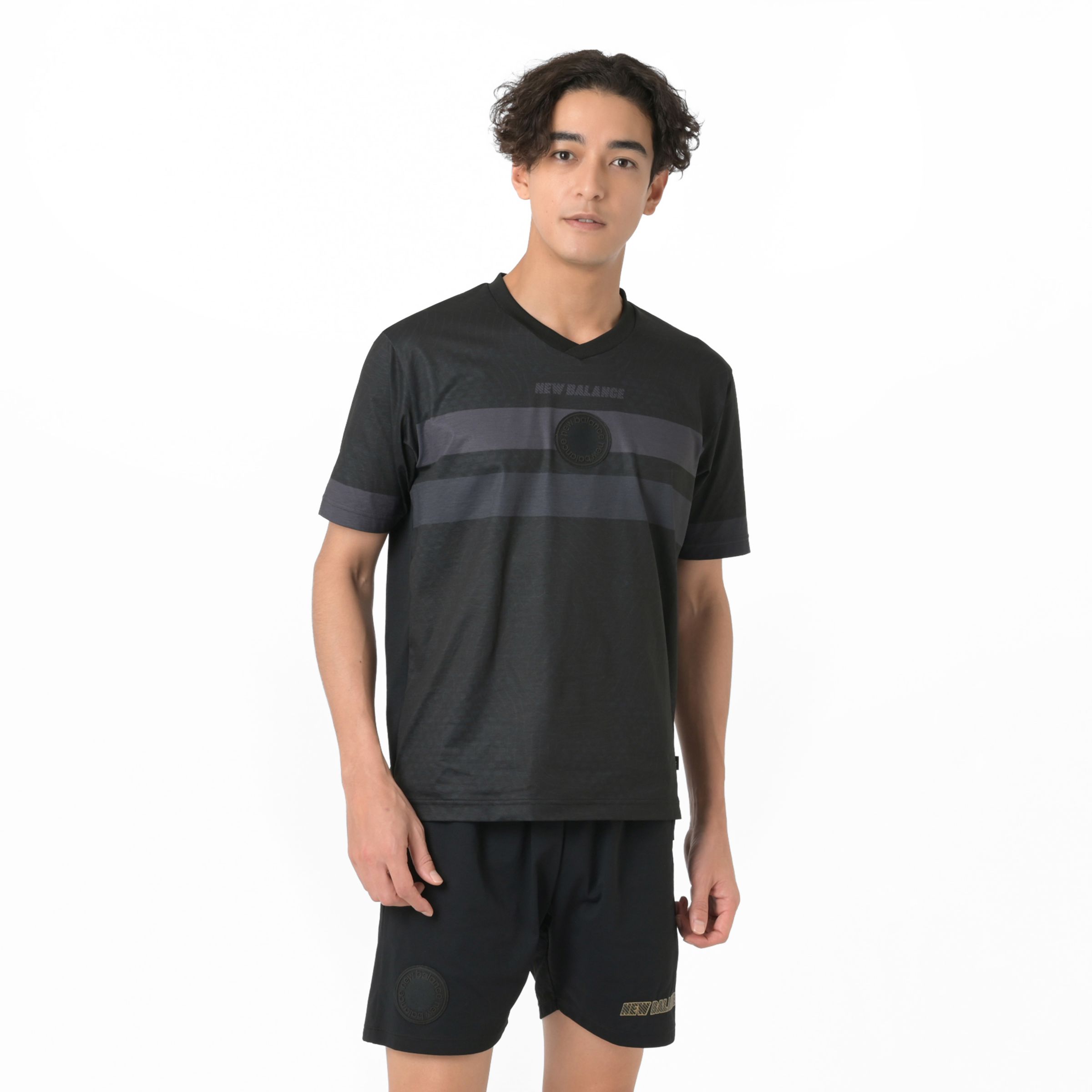 Blackout コットンライク ショートスリーブシャツ