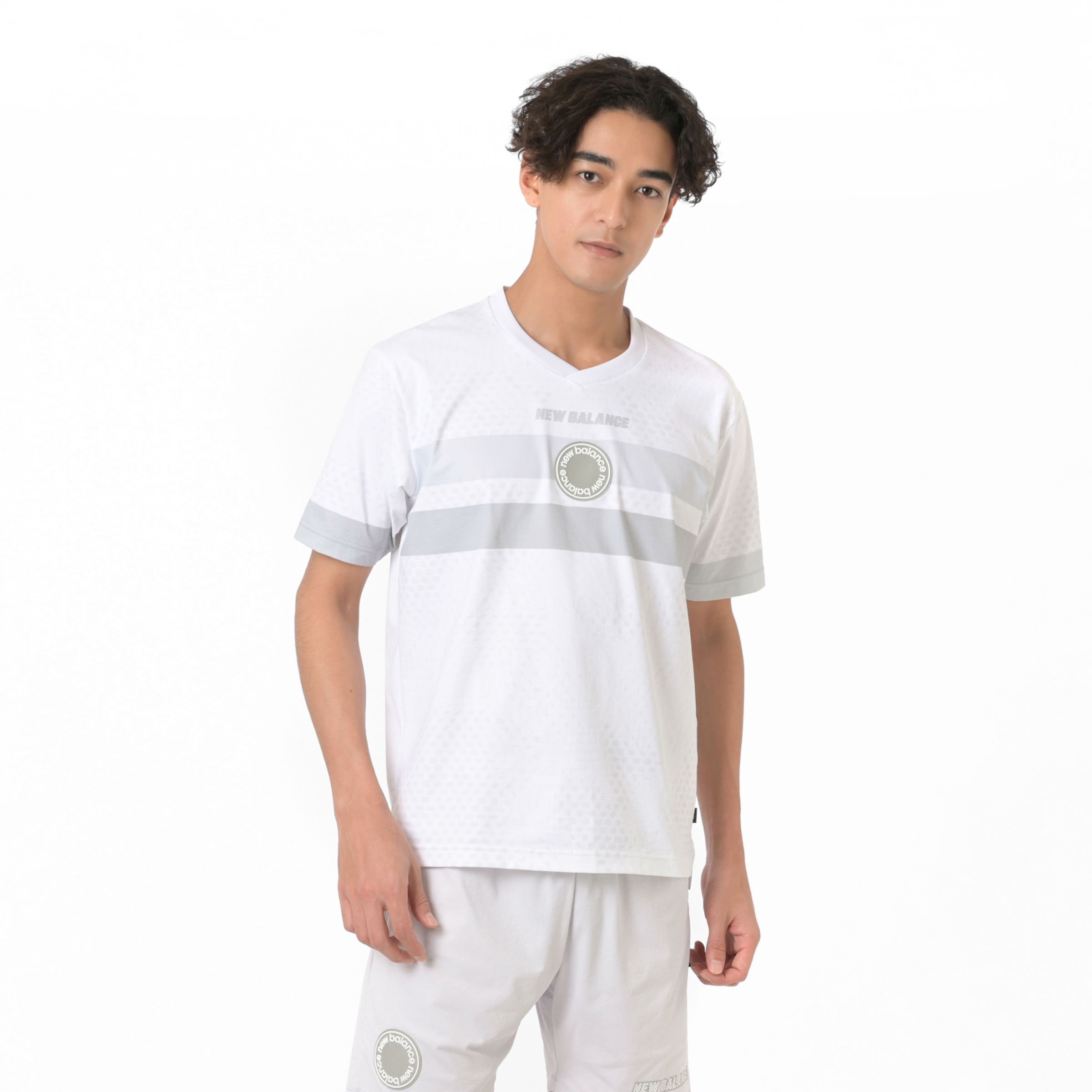 Black Out コットンライク ショートスリーブシャツ