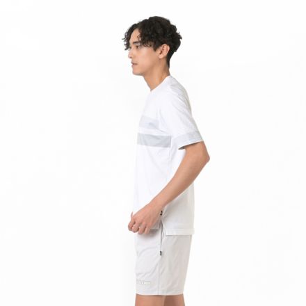 Black Out コットンライク ショートスリーブシャツ