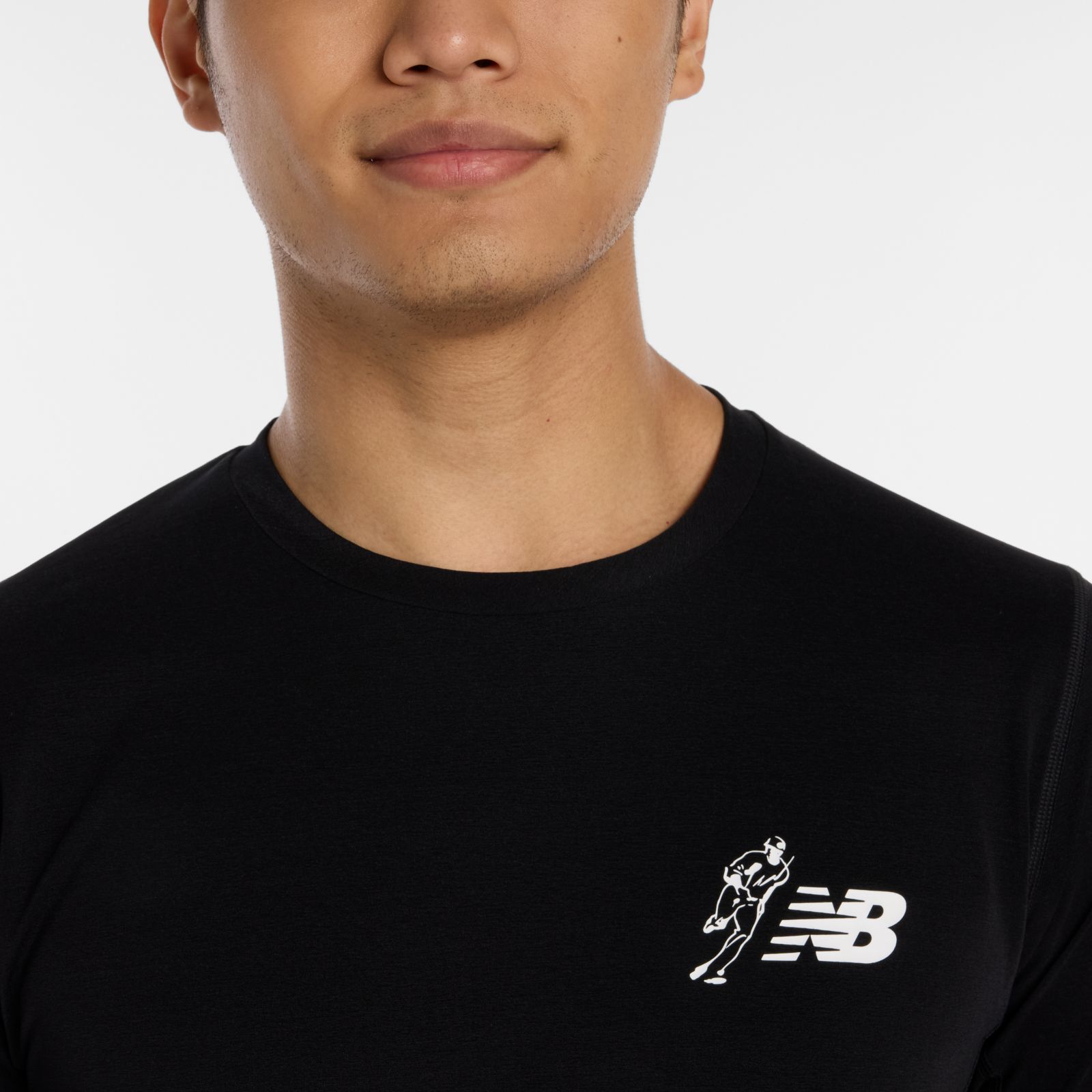 Мужские топы New Balance Shohei Performance Long Sleeve Top — фото 2