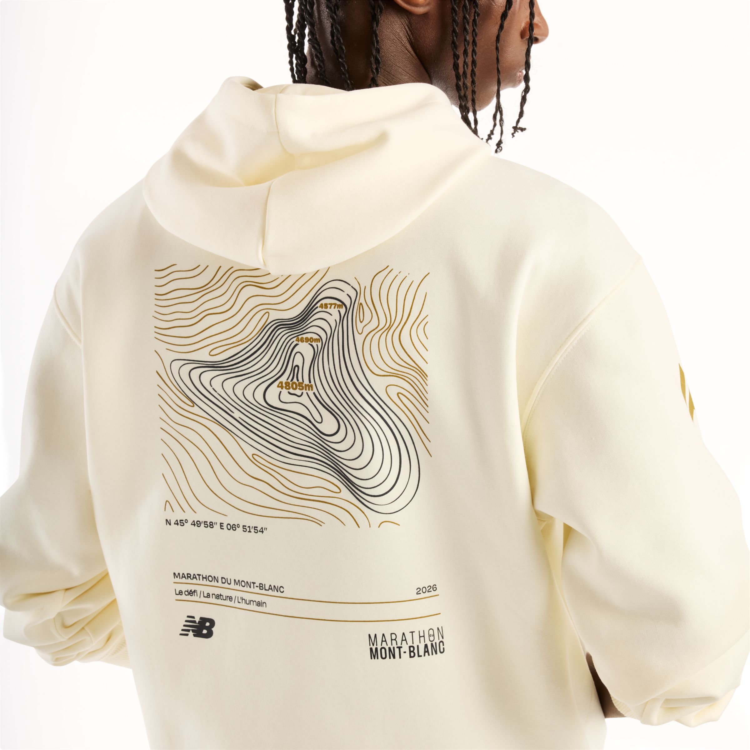Marathon du Mont Blanc Graphic Hoodie