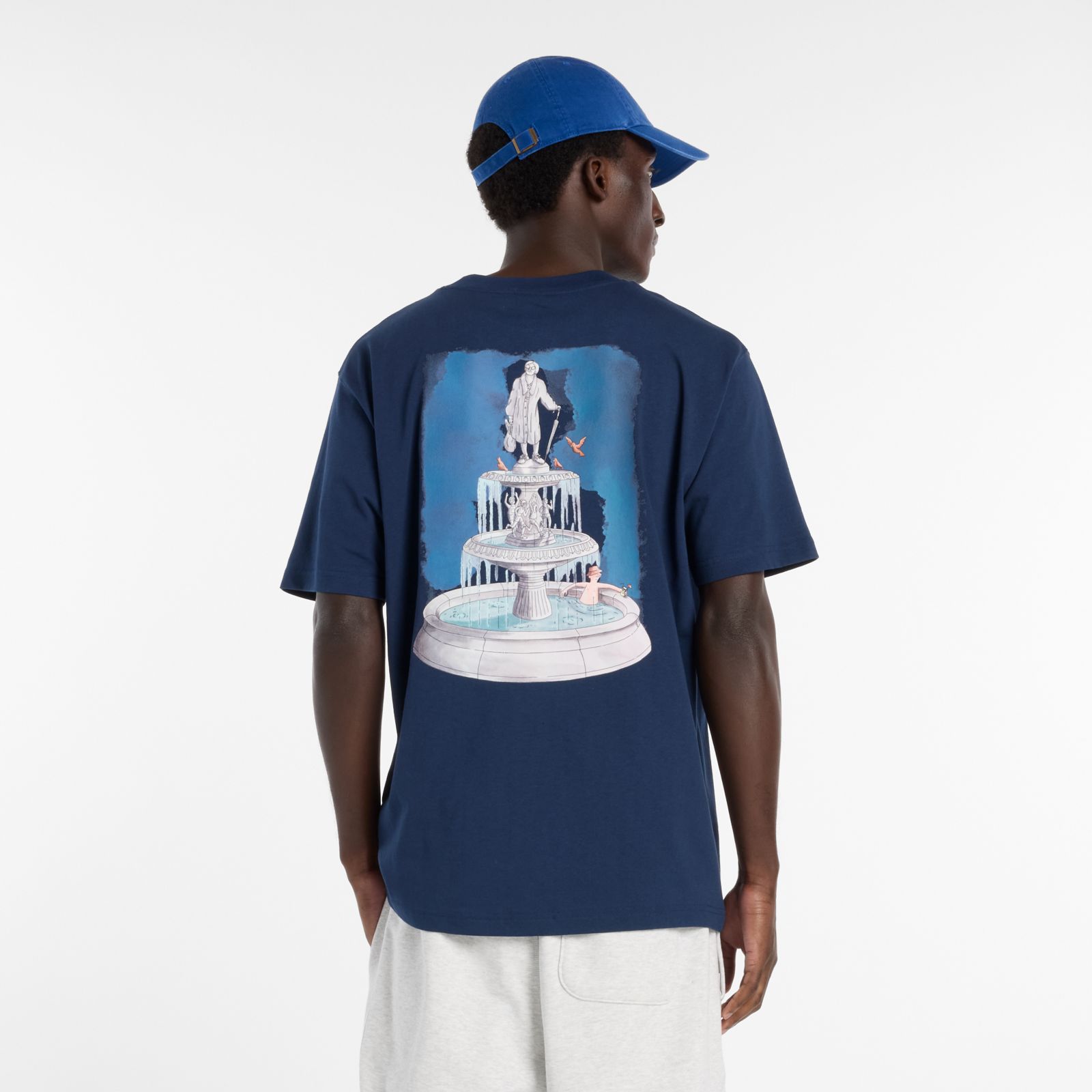 Мужские футболки New Balance Fountain T-Shirt — фото 3