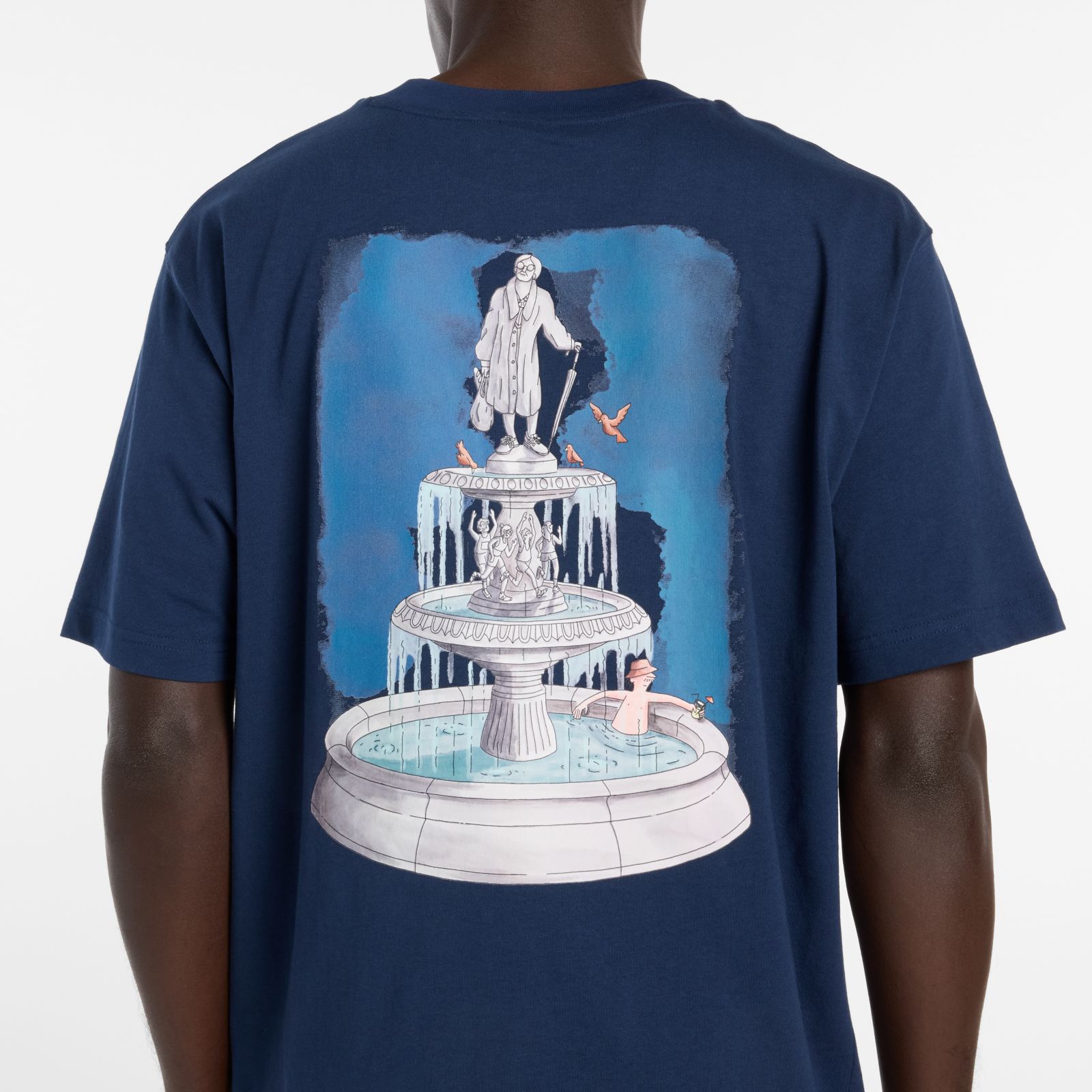 Мужские футболки New Balance Fountain T-Shirt — фото 5
