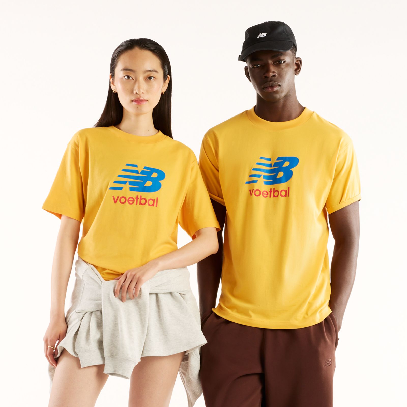 Мужские футболки New Balance Voetbal T-Shirt — фото 2