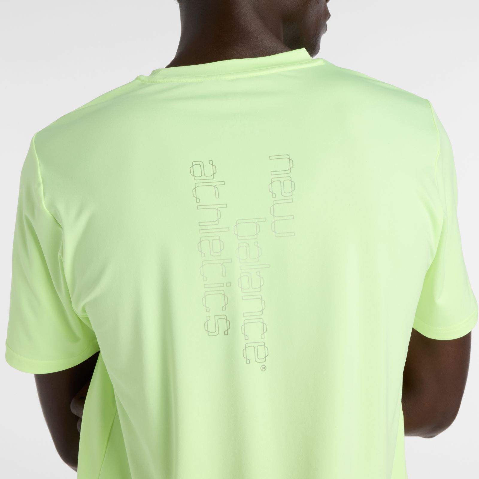 Мужские футболки New Balance Reflective City Poly T-Shirt — фото 5
