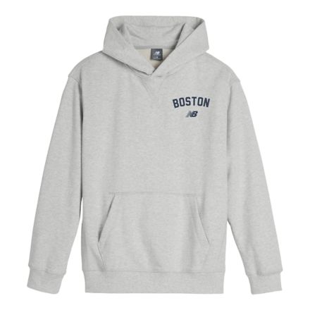 Boston City Logo Hoodie, Ash Heather, MT61K61GAHH