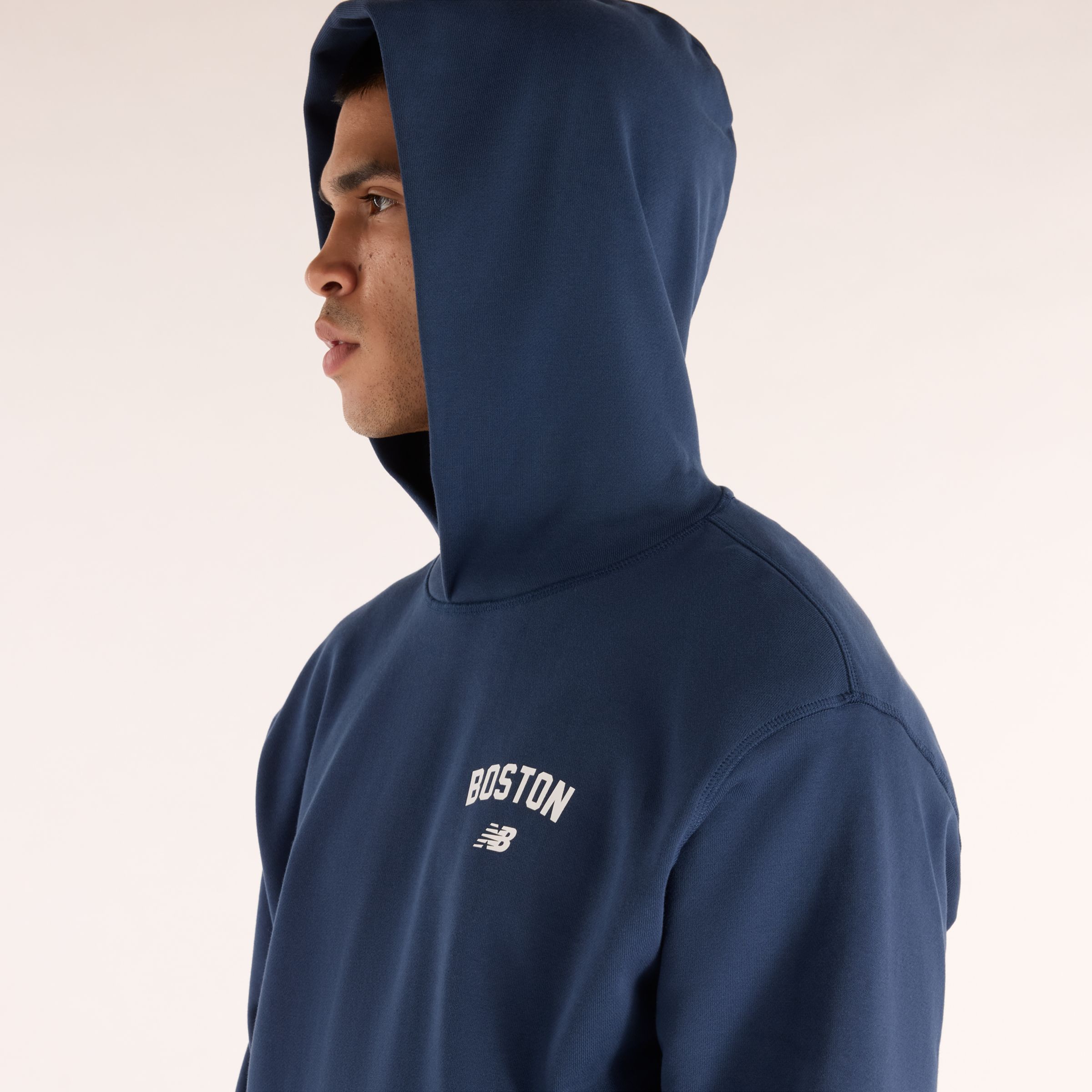 New Balance Boston City Logo Hoodie, MT61K61GNNY