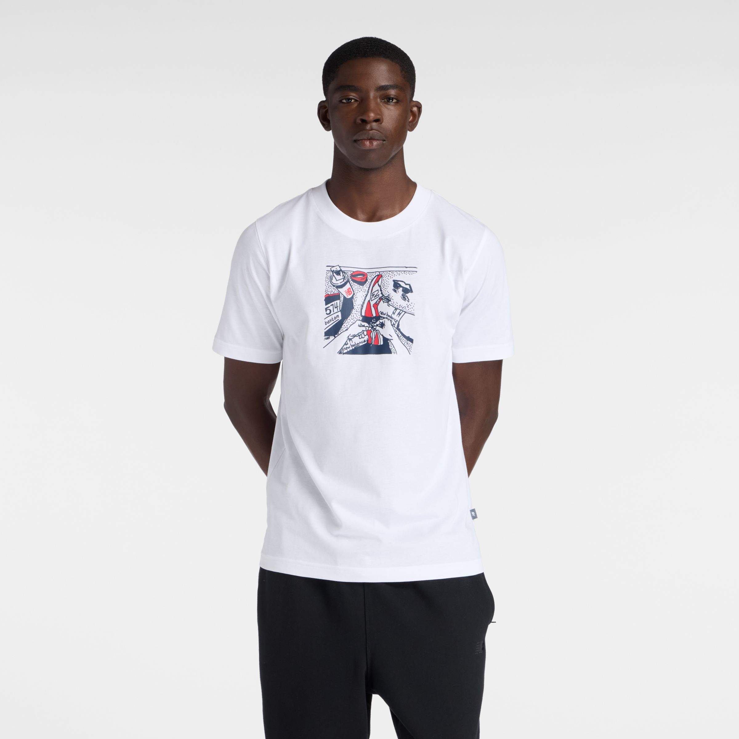 New Balance Break T-Shirt, MT61L3FMWT