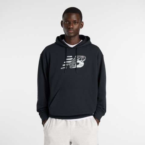 Мужское худи New Balance Future Tech, цвет: Чёрный
