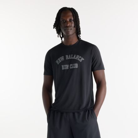 Grey Day Running Club T-Shirt, Athletic Grey, MT61L6HVBK