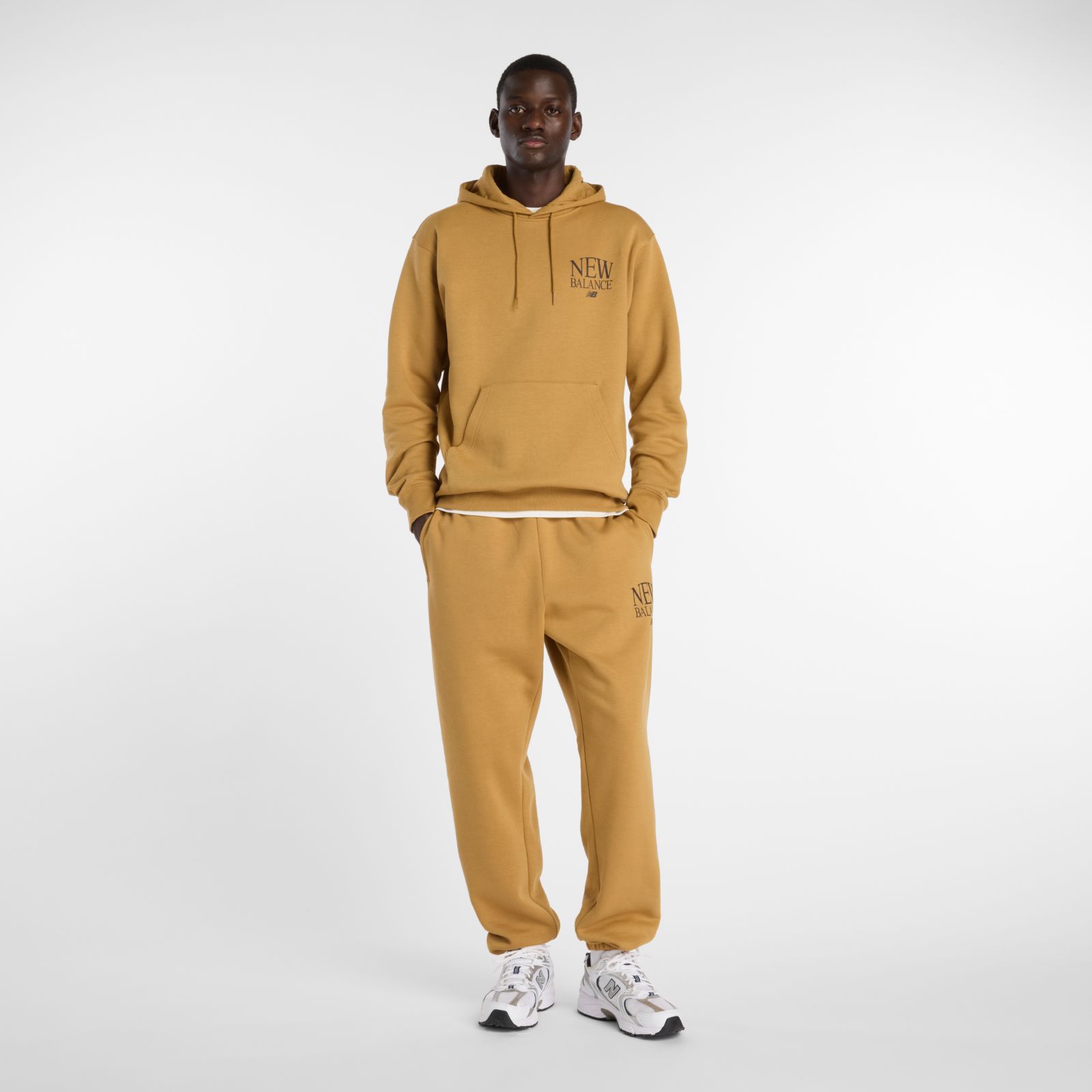 Мужские худи New Balance Reimagined Fleece Hoodie — фото 2