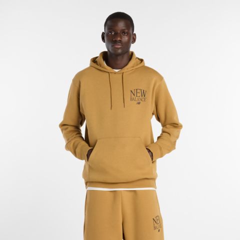 Мужские худи New Balance Reimagined Fleece Hoodie