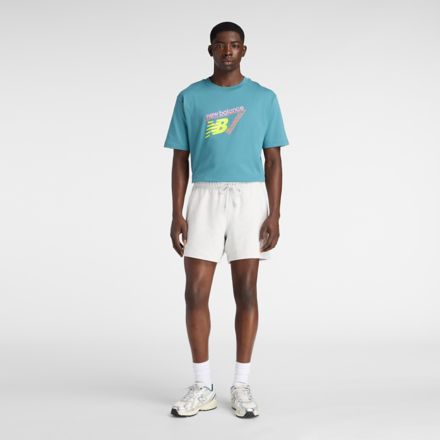 Classic Tri-Logo T-shirt, BIG TEAL, MT61N1YVAAZ