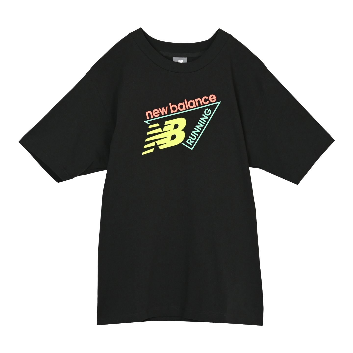 Мужская футболка New Balance Classic Tri-Logo, цвет: Чёрный — фото 6