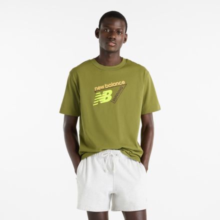 Classic Tri-Logo T-shirt, SPORT GREEN, MT61N1YVGEE