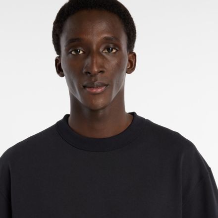 NB GREY プレミアムTシャツ, BLACK, MT61N33DBK