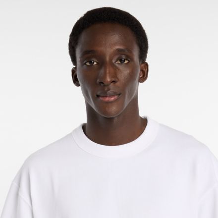 NB GREY Premium T 恤, 白, MT61N33DWT