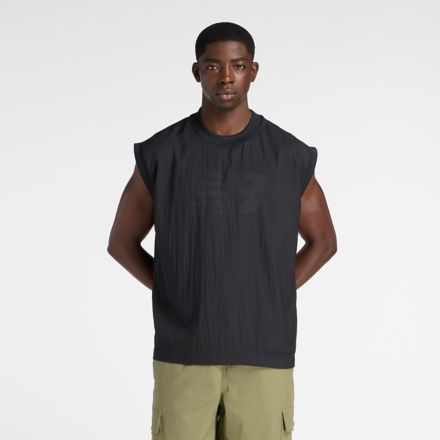 NB GREY 2レイヤースリーブレス