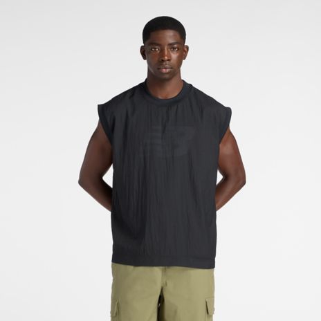 NB GREY 2レイヤースリーブレス