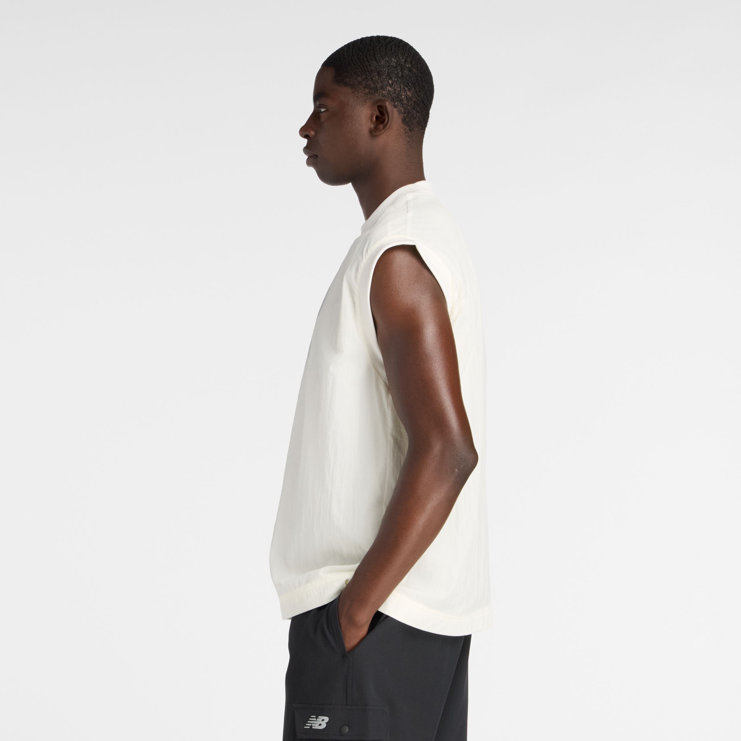 NB GREY 2 Layer Sleeveless