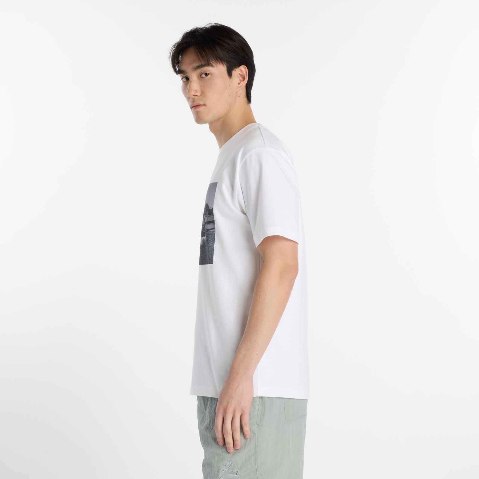 Мужские футболки New Balance Shohei Photo Field T-Shirt — фото 2