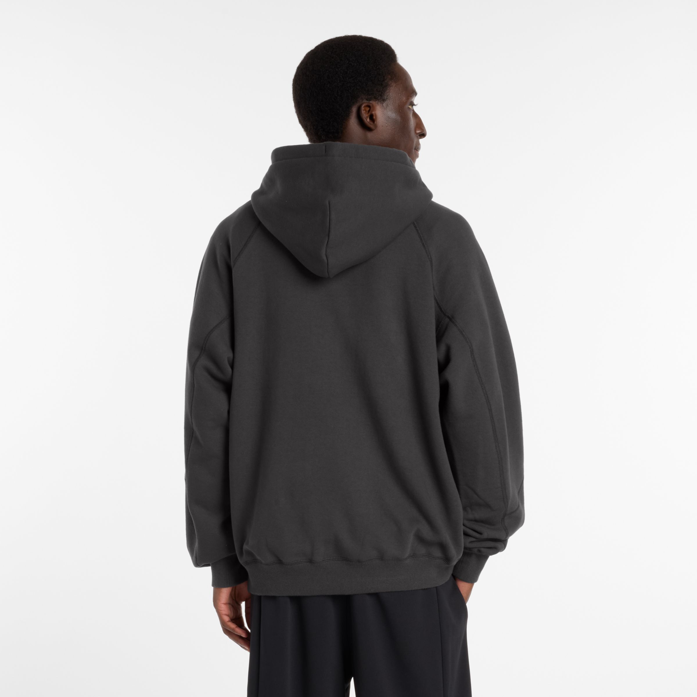 NB GREY オーバーサイズフーディ