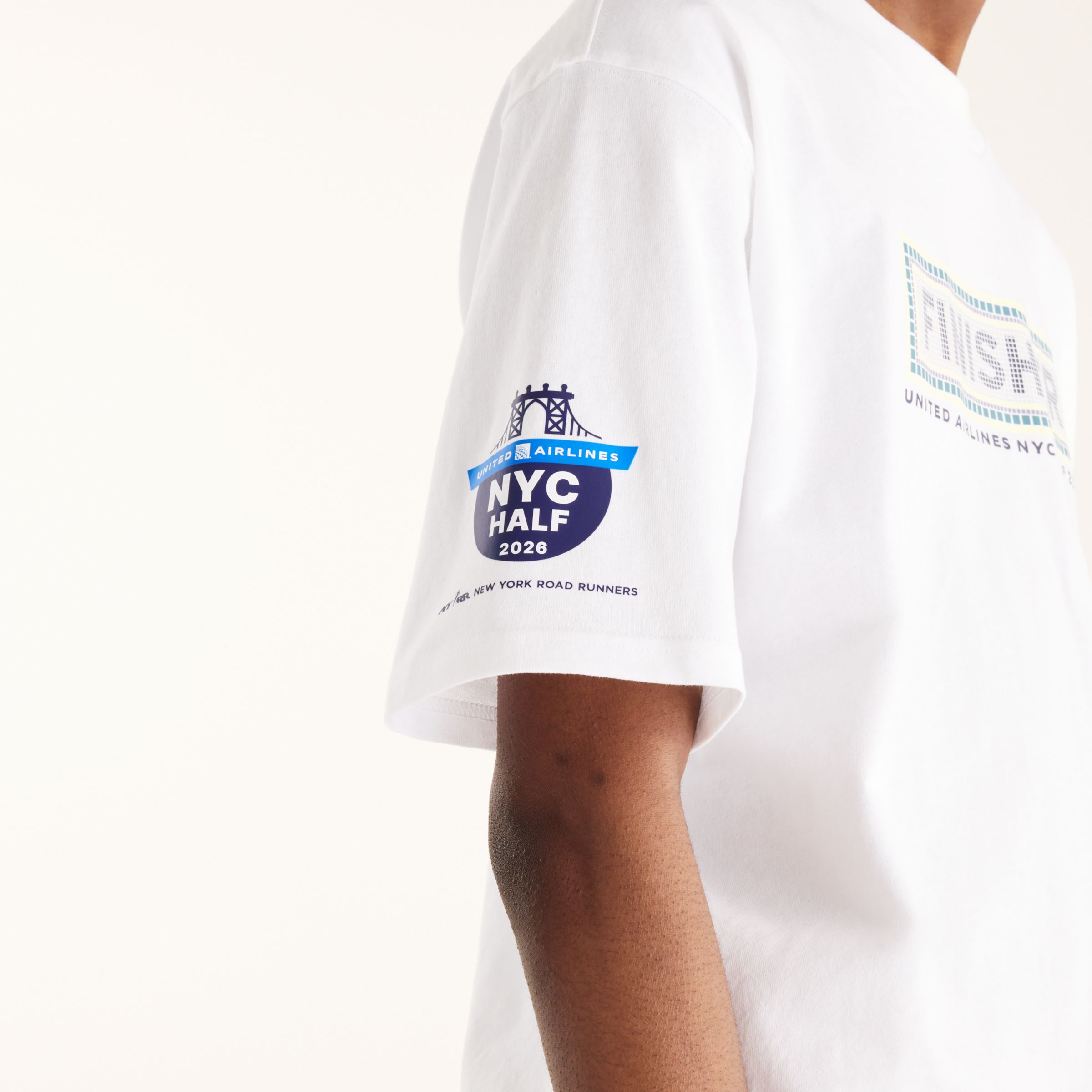 United Airlines NYC Half Oversized Finisher T-Shirt