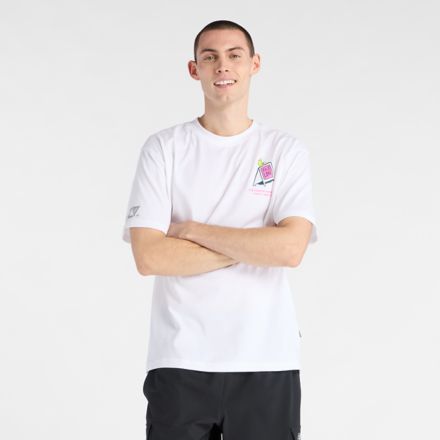 London Edition Graphic T-Shirt 1, NB 103 WHITE with White, MT61P2REWT