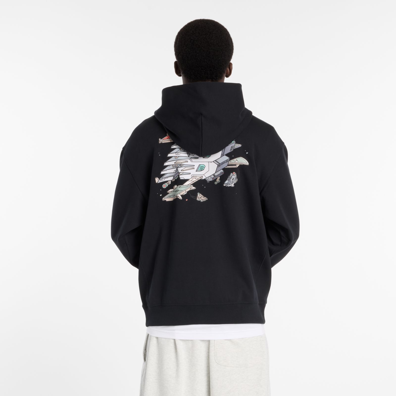 Мужские худи New Balance Ghica Sport Station Hoodie — фото 4