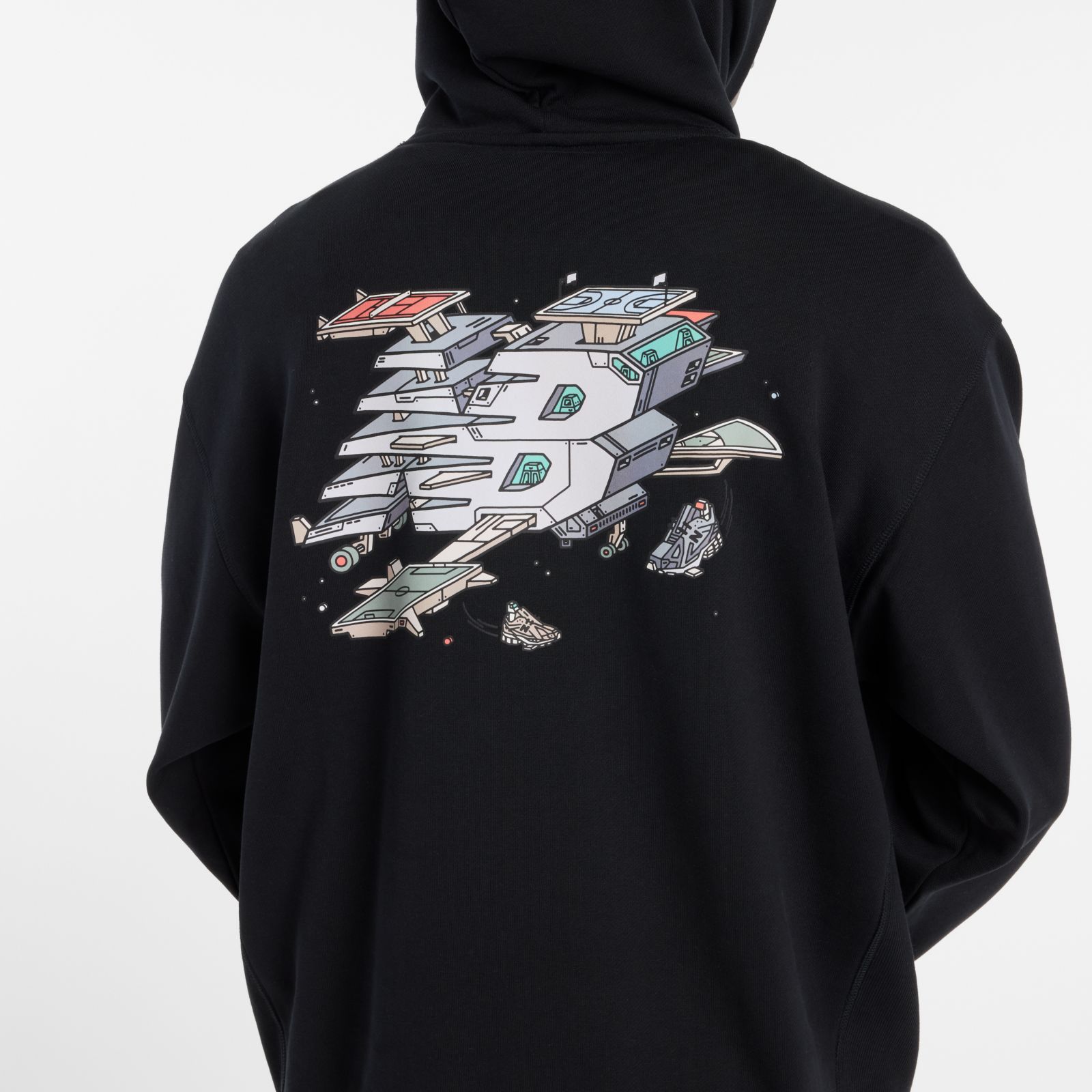 Мужские худи New Balance Ghica Sport Station Hoodie — фото 3