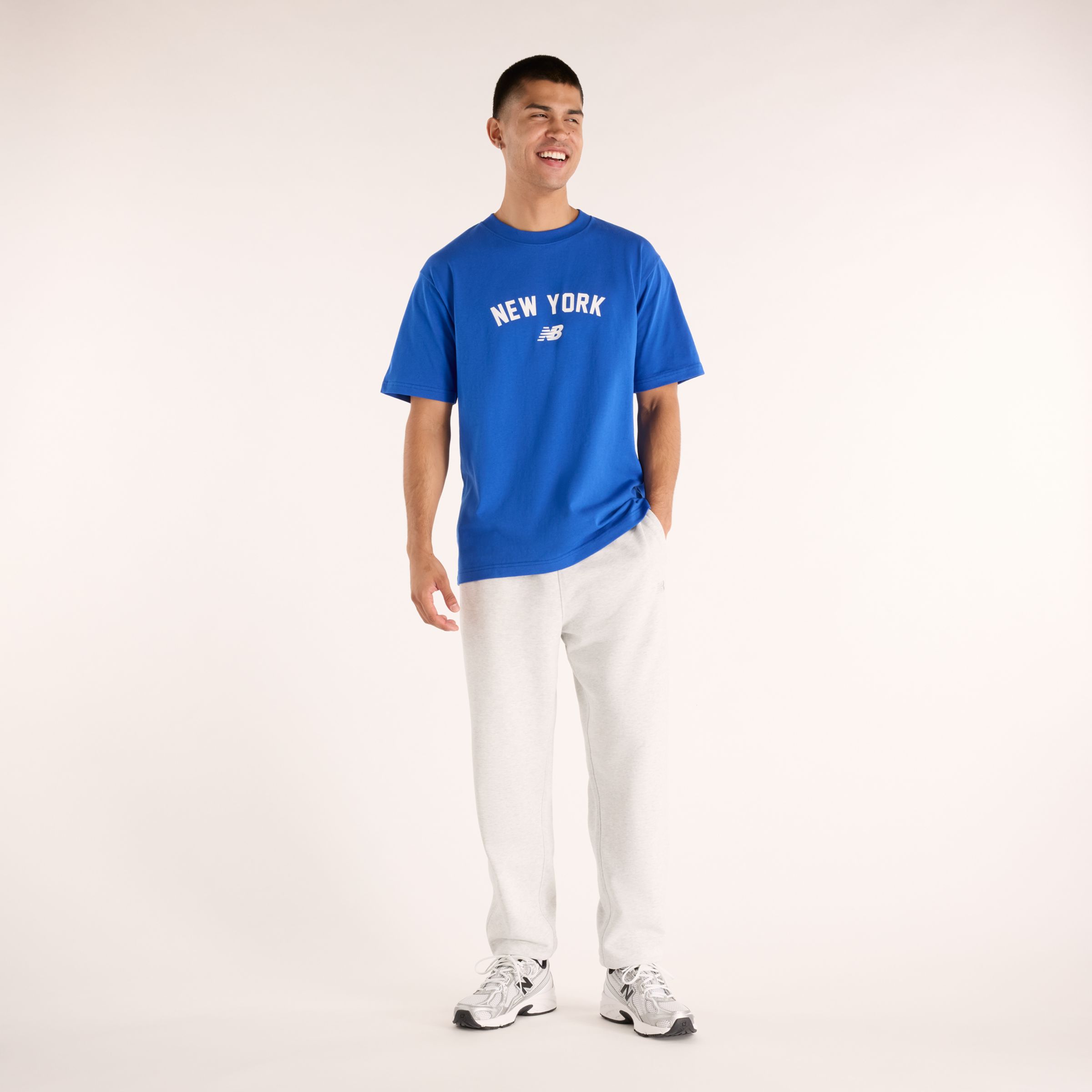 New Balance New York City Logo T-Shirt, MT61Q0WGTRY