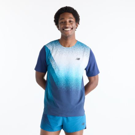 Race Day Ultra Light Printed T-Shirt, ALTITUDE with STREAMSONG, MT61Q7IDATD