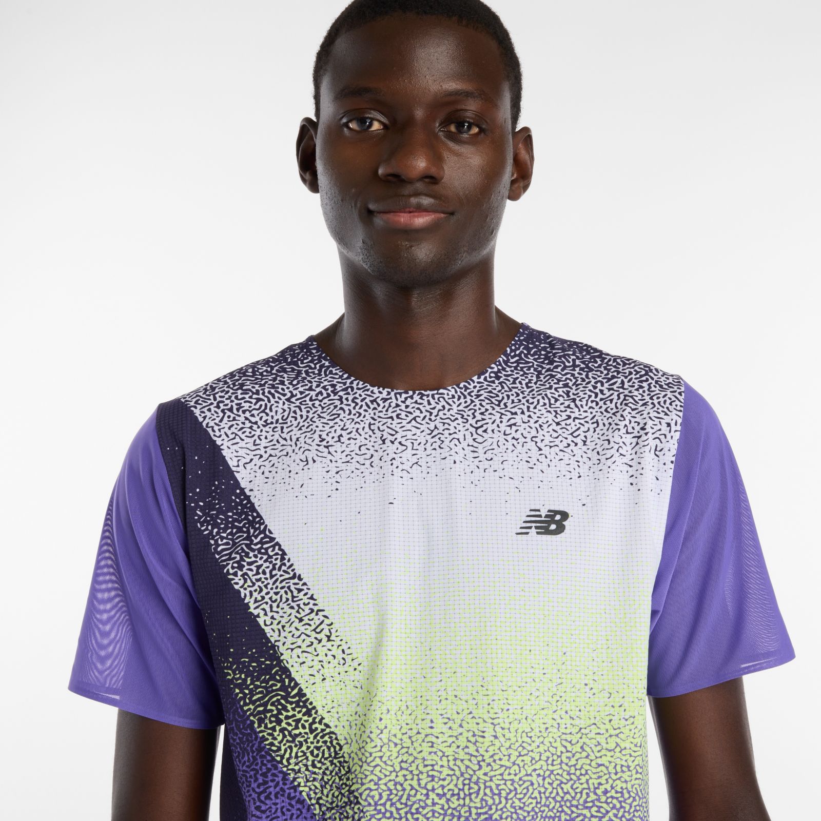 Мужские футболки New Balance Race Day Ultra Light Printed T-Shirt — фото 3