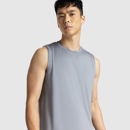 Klutch Athletics Performance Tank, GRIS PIZARRA with GRIS, MT61Q7ZQYST
