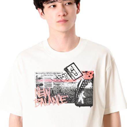 Disruption Graphic T-Shirt, SEA SALT with White, MT61R0Z4SST