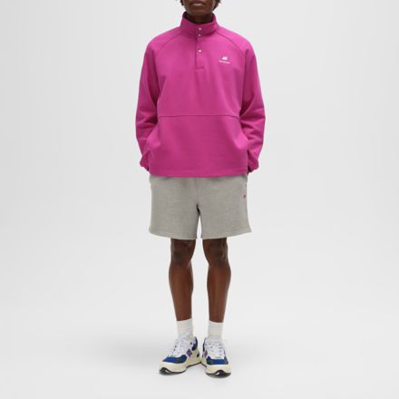 Made in USA Quarter Zip Sweatshirt, PURPLE FUSCHIA, MT61R4ZVPPF