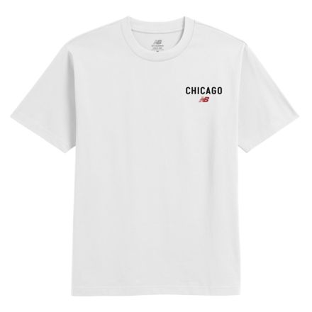 Chicago Character T-Shirt, WHITE, MT61R6RMWT
