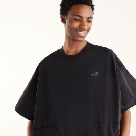 NBX Shifted 2 Woven Top, CAVIAR with Black, MT61R7JBBK