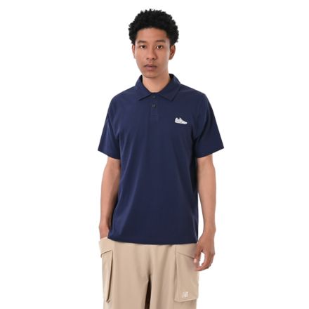 574 シューパッチポロ, TEAM NAVY with Blue, MT61S7B7TNV