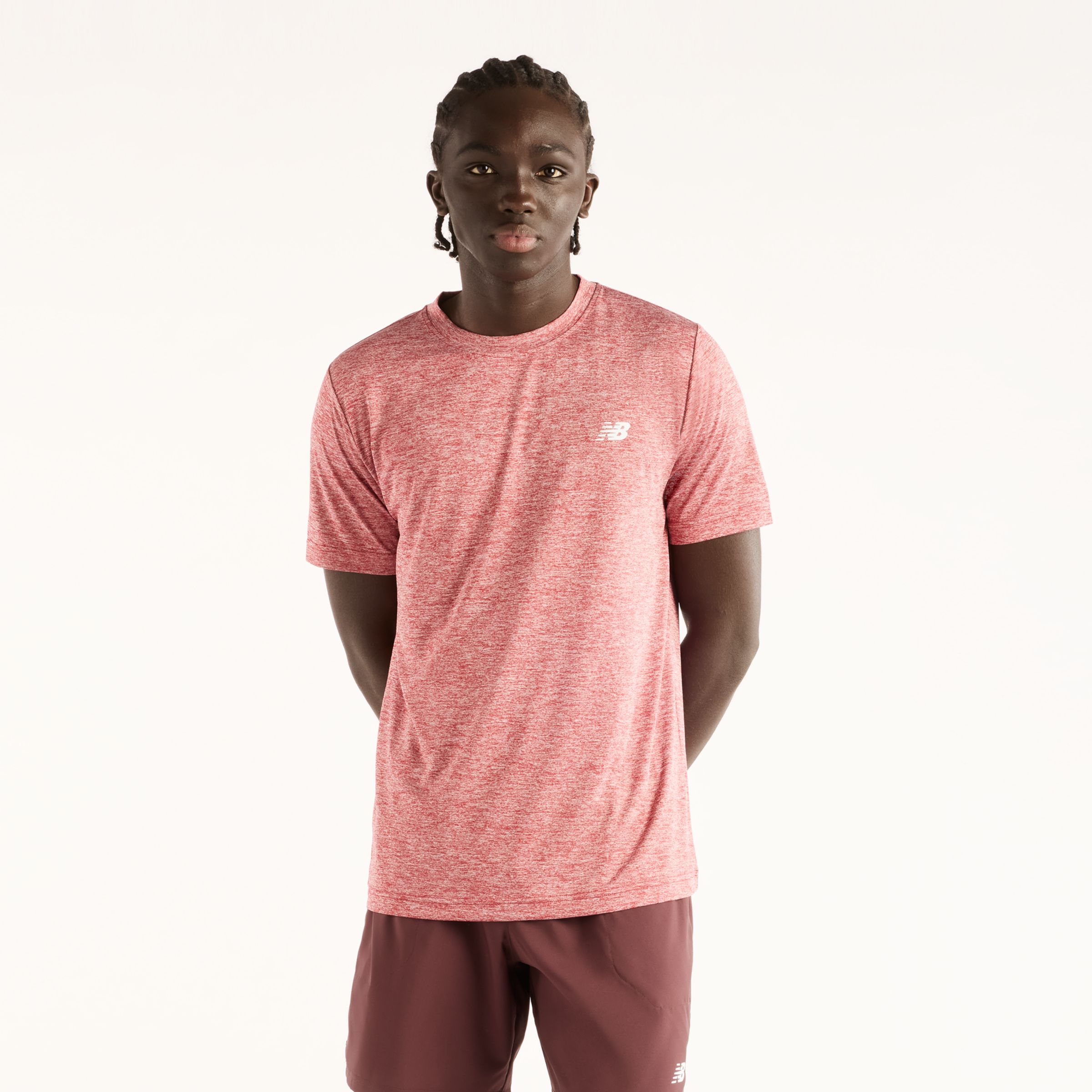 Fall is wearing size M and is 6'/183cm. Chest: 33.5"/85cm, Waist: 26.75"/68cm, Hips: 35"/89cm