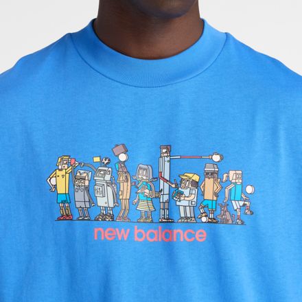 Ghica ラインアップオーバーサイズTシャツ, ASH HEATHER MULTI, MT61T7CJAA2