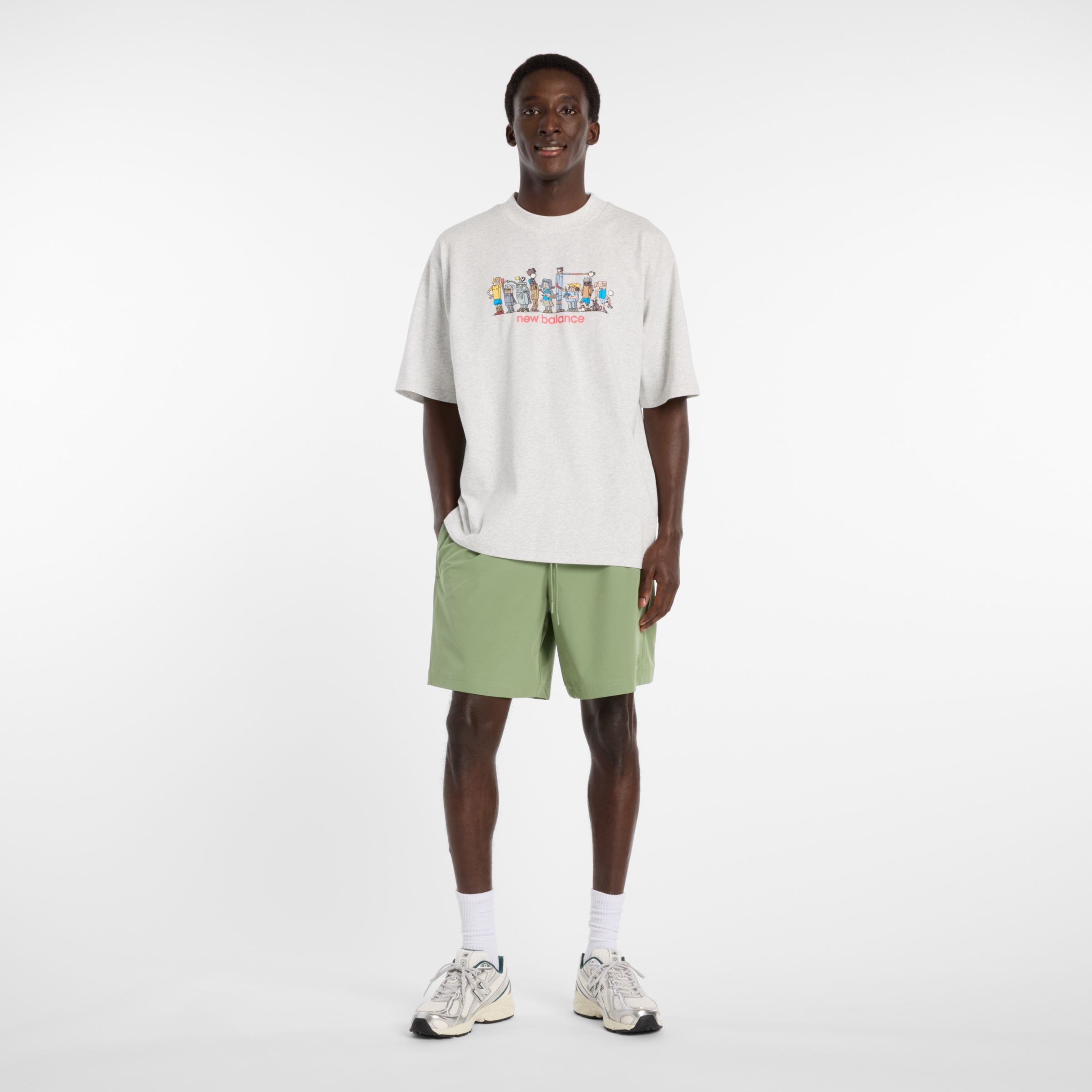 Ghica Line Up Oversized T-shirt