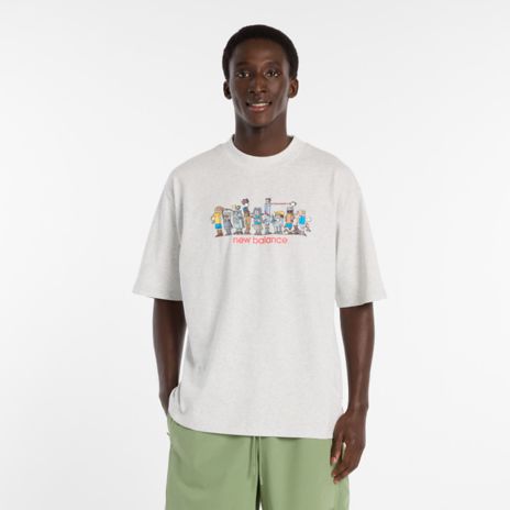 Ghica Line Up Oversized T-shirt