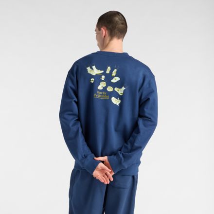 London Edition Athletics Graphic French Terry Crew