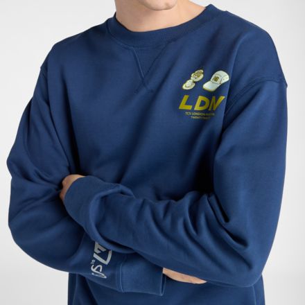 London Edition Athletics Graphic French Terry Crew