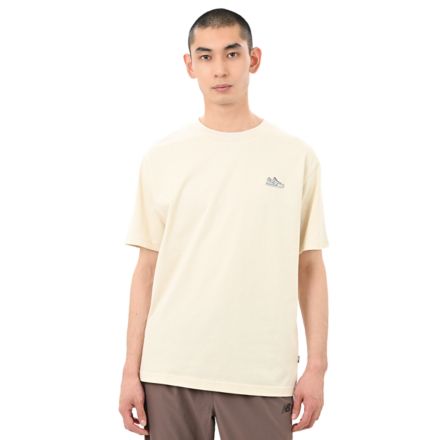 574 シューパッチTシャツ, BLACK with Black, MT61U0ELLIN