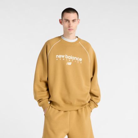 Trackside Fleece Crew, BLACK with CASTLEROCK, MT61U4JOABG